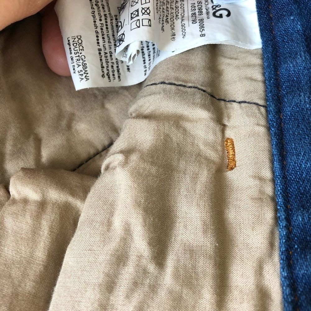 D&G dolce gabbana denim stretch jeans 40 / 8 - Picture 8 of 8